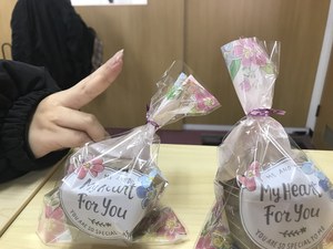【名古屋】生徒からプレゼント!(^^)!