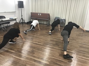 【新宿】ダンス授業風景
